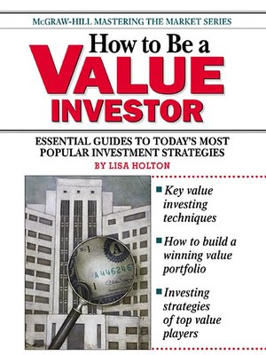 cover image of How to Be a Value Investor